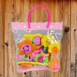 TechHark Colorful Attractive Plastic Non-Toxic Shake & Rattle Rattle-14