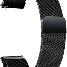 MOBISINGH MSH19ML0017BK 19MM Watch Belt For NOISE COLORFIT PRO 2/ BOAT STORM Watch Band Smart Watch Strap-17