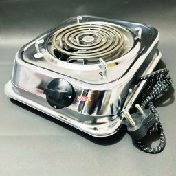 Cooking Heater Multipurpose 2000Watts | Induction Cooktop G Coil Hot Plate Stainless Steel Manual Hob-image-35