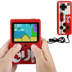 Qaz Game Box 400 in One Handheld Game Console With Remote Controller 2 Player N/A GB with Inbuilt 400 Games, Super Mario, Mario,Snow Bros, Turtles,Adventure Islandad-picture-38