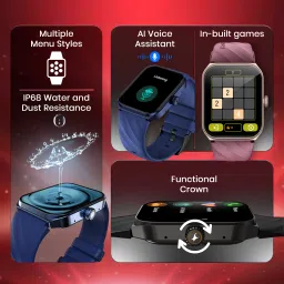 Fastrack Revoltt X2 with 1.91'' BT Calling|Rotating Crown|60 Hz Refresh Rate|Fast Charge Smartwatch image 5