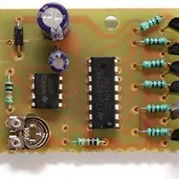 6 Channel LED Chaser Circuit Board Kit Timer Adjustable Speed Electronic Components Electronic Hobby Kit-19