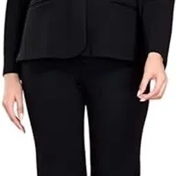 Women Solid, Self Design Single Breasted Casual, Festive, Formal, Party, Sports, Wedding, Lounge Wear Blazer-image-62