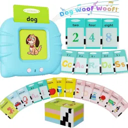 Talking Flash Cards 112 Double Side Cards Baby Educational Toys for 1-6 Kids-image-43