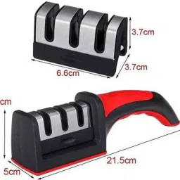 actrovax Advanced Manual Knife Sharpener for Kitchen 3 Stage Sharpening Tool-X49 Knife Sharpening Steel image 2