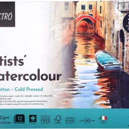 25% cotton glued A3 300 gsm Watercolor Paper-17