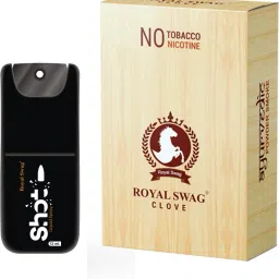 Ayurvedic & Herbal Cigarette, Clove Flavour Smoke for Nicotine Free & Tobacco Free Cigarettes with Shot Helps in Quit Smoking - (20 Sticks Pack, Shot -1) Smoking Cessations-image-41