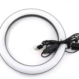 POZUB Big LED Studio Selfie Ring Light Video Light, 10" inch Photoshoot camera Light Ring Flash-image-45