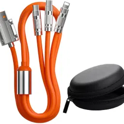 POZUB Multi Charge Quick Charging Cable Nylon Braided Mobile Data Transmission Cable Charging Pad-20