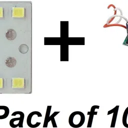 9W MCPCB PACK OF 10 LED RAW MATERIAL ( LED with Driver) Electronic Components Electronic Hobby Kit-picture-16