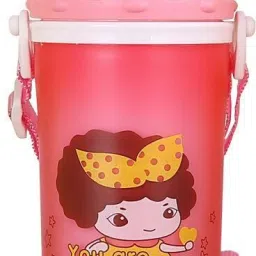 Vacuum Insulated Double walled Kids Sipper Water Bottle for School Sports - Hot and Cool with Straw -400ML-image-79