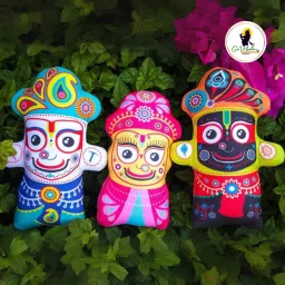 Jagannath Baldev Subhdara by "Go Vrinda Studio"- 7 inch-41