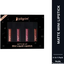Mini Liquid Lipstick 4 in 1 Pack Smudgeproof, Hydrating & Lightweight-12