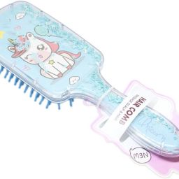 Unicorn Design Kids Hair Brush Hair Comb | Glitter Comb For Girls |-20