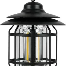 LED Camping Lantern, Rechargeable Retro Metal Camp Light 6 hrs Lantern 6 hrs Lantern Emergency Light-image-78