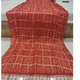 Cotton Blend Printed Red Women Dupatta-image-55