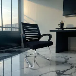 Office Home chair study chair reception school library chair Fabric Office Arm Chair-25