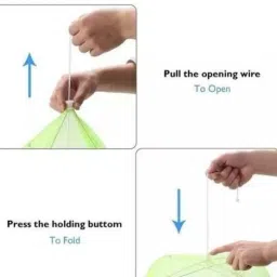 zimble Nylon Kids Washable Foldable umbrela new born baby mosquito net mosquito net for baby Mosquito Net image 3
