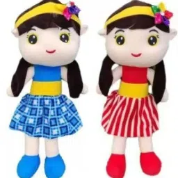 Cute Beautiful Sofia Dolls Soft Toy combo of dolls for kids/Girls(RED/BLUE )- 40 cm-image-49