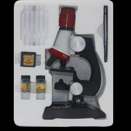 zuuluzrs Science Kits with Slides Educational Beginner Microscope Kit with image 2