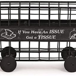 1 Compartments Iron Barricades Tissue and Napkin Holder for Dinning Table Napkin Holder-image-0
