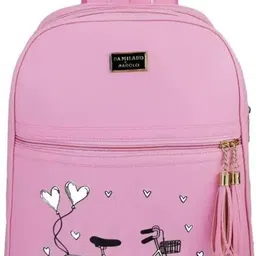 evolic Small 15 L Backpack Trendy fashionable ladies&women backpack Backpack 15 L Backpack (Pink)-picture-5