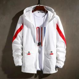 Men Colorblock Casual Jacket-image-62