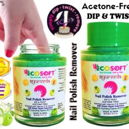 Ultimate Premium Dip & Twist Instant Nail Polish Remover Nail Polish Remover - Acetone Free, Enriched with Vitamin C or Vitamin E with Green Apple Fragrance.Contains Hydrating Agents & Perfume. ( 2 PACK )-30
