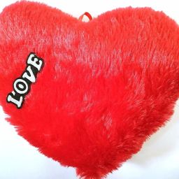 Plush Love Cushion Pillow - Valentine Gifts for Girlfriend Boyfriend Love Special - Valentine Gift - Valentine Gift for Husband Wife Special Pillow Microfibre Abstract Cushion Pack of 1-image-2