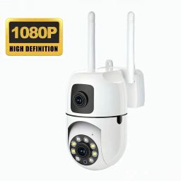 Bzrqx 1080P Full HD WiFi PTZ Camera CCTV Dual Lens Night Vision Audio Detection Security Camera-image-86