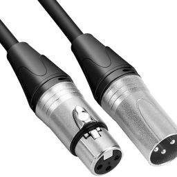 3 Pin Microphone Cable - XLR Male to Female Mic Cable Professional (3 Meter) Microphone, Audio Sound Consoles, Power Amplifier, Wireless Microphone Receiver.-image-12