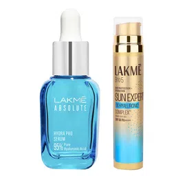 Lakme Set of Absolute Hydra Pro Face Serum 15ml + 9to5 Sun Expert Aqua Gel Sunscreen 56g-10