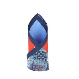 Van Heusen Men Multicoloured Ethnic Motifs Printed Pocket Square-19