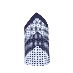 Van Heusen Men Blue Printed Pocket Square-picture-0