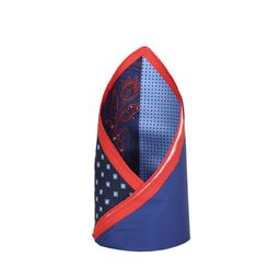 Van Heusen Blue Printed Pocket Square-39