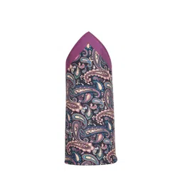 Van Heusen Ethnic Motifs Printed Microfiber Pocket Squares-image-84