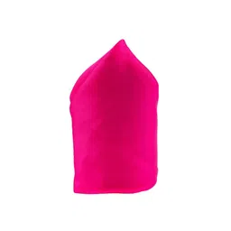 The Tie Hub Men Pink Solid Pocket Squares-image-95