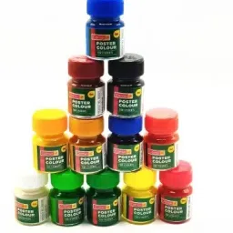 student poster color,12 SHADES (Set of 1, Multicolor)-10
