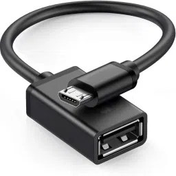 C & E Micro USB to USB 2.0 Straight Straight Angle Micro USB OTG to USB 2.0 Phone Converter-30