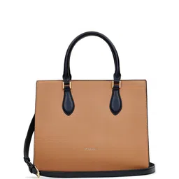 MIRAGGIO Solid Handbag with Detachable & Adjustable Crossbody Strap-52