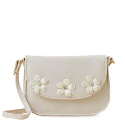 Accessorize Textured Embellished Structured Sling Bag-10
