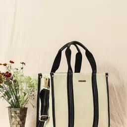 Bagsy Malone Structured Handheld Bag with Applique image 2