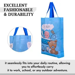 Kuber Industries Printed Structured Handheld Bag with Applique image 2