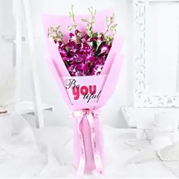 Beautiful You Orchid Bouquet-10
