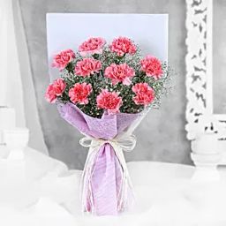 Paradise On Earth Carnations Bouquet-image-18