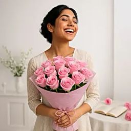 Blushing Beauty Rose Bouquet-image-16