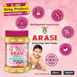 Herbal Baby Bath Powder ( Body Wash powder) 400 Grams-image-68