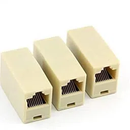 TAAPSEE 3 PACK RJ45 CAT5 CAT6 Coupler Plug Network LAN Cable Extender Connector Adapter Lan Adapter-39
