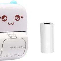 IMMUTABLE Mini Printer with Paper for function Label Printer iob18 Single - TextUsed For: Title, Compare image 2