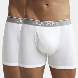 jockey Pack of 2 8009 Super Combed Cotton Rib Solid Men Trunk-picture-47